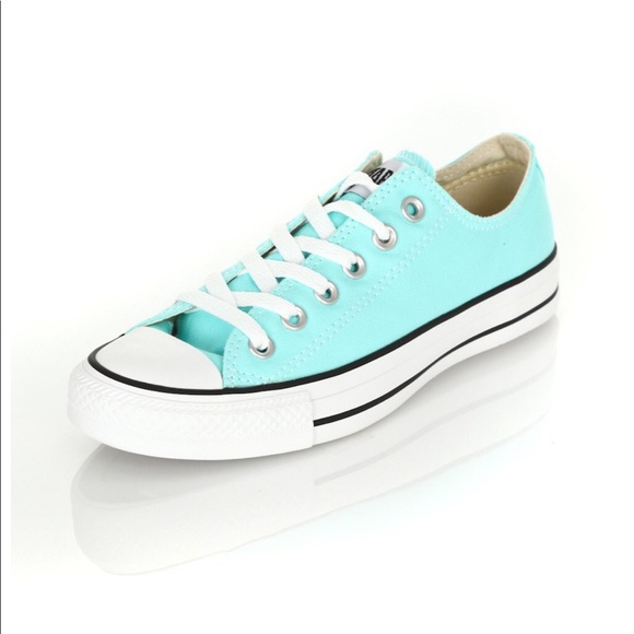 turquoise converse